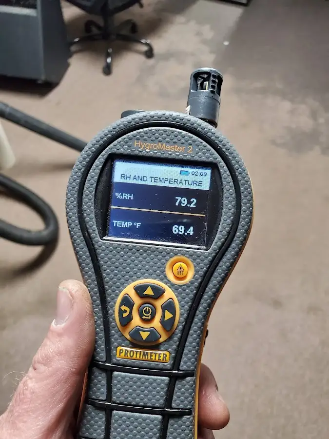Moisture meter humidity assessment for Fire & Smoke Damage Restoration in Waterbury